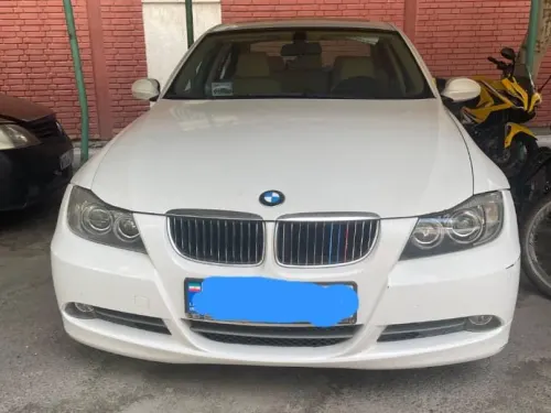 بندانگشتی خرید بی‌ام‌و سری 3 سدان 320i مدل 2008-1387 مدل 2008-1387 رنگ سفید نقدی و اقساطی در خودروشاپ