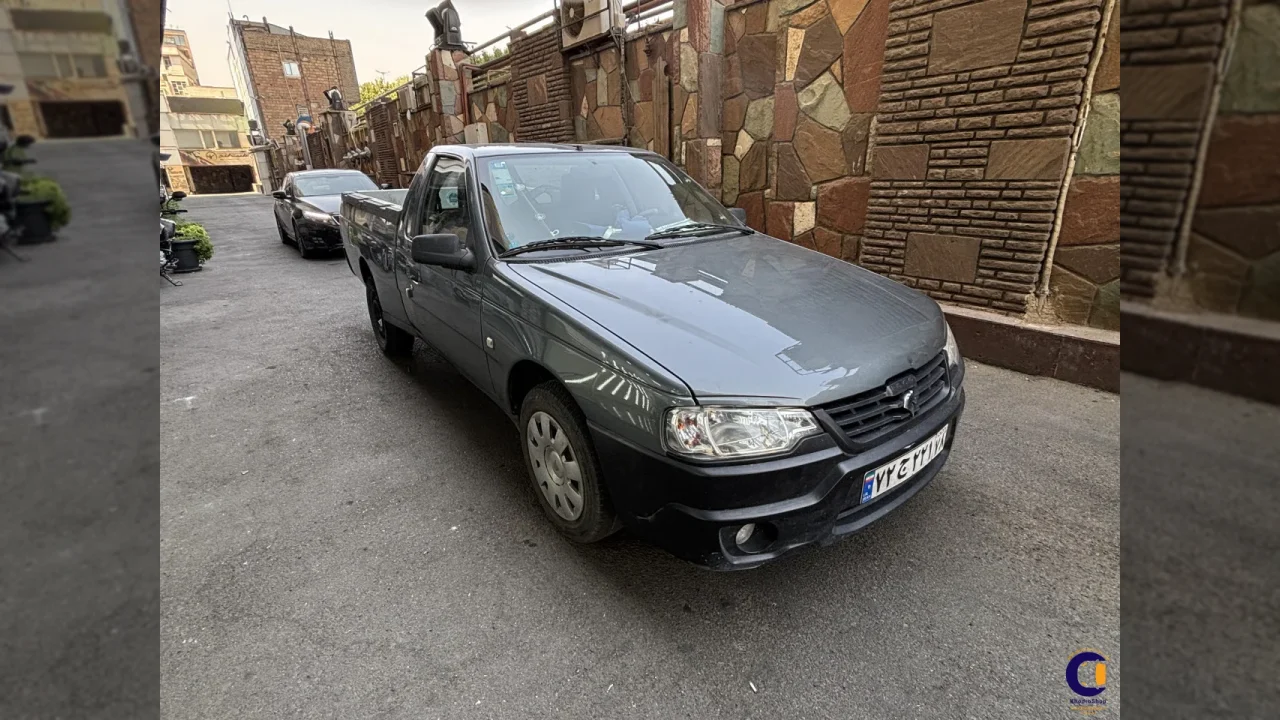 یک وانت آریسان 2 دوگانه سوز مدل 2024-1403 تازه در نمایشگاه خودروشاپ؛ قیمت و جزئیات کامل
