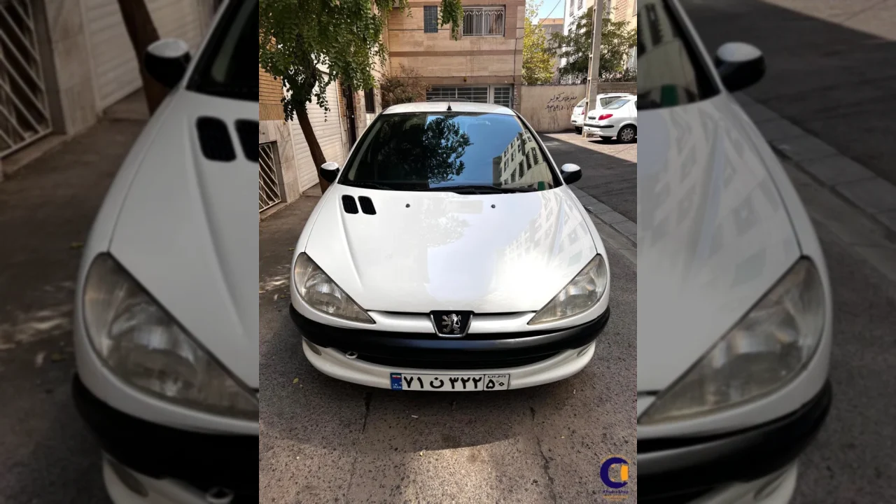 یک پژو 206 تیپ ۲ مدل 2002-1381 تازه در نمایشگاه خودروشاپ؛ قیمت و جزئیات کامل