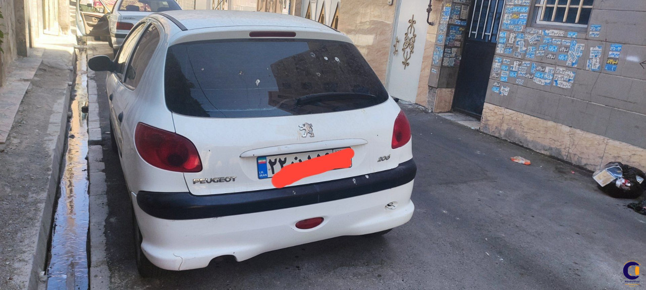 نمای 3 از خرید پژو 206 تیپ ۲ مدل 2019-1398 مدل 2019-1398 رنگ سفید نقدی و اقساطی در خودروشاپ