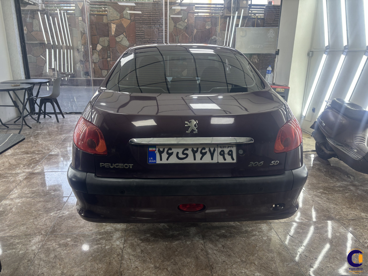 نمای 6 از خرید پژو 206 SD V8 مدل 2015-1394 مدل 2015-1394 رنگ بادمجانی نقدی و اقساطی در خودروشاپ نمای 6 از خرید پژو 206 SD V8 مدل 2015-1394 مدل 2015-1394 رنگ بادمجانی نقدی و اقساطی در خودروشاپ