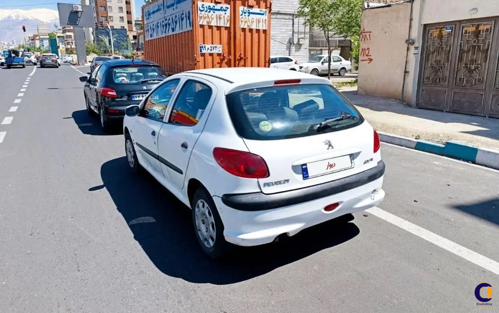 پژو 206 تیپ ۳ مدل 2022-1401
