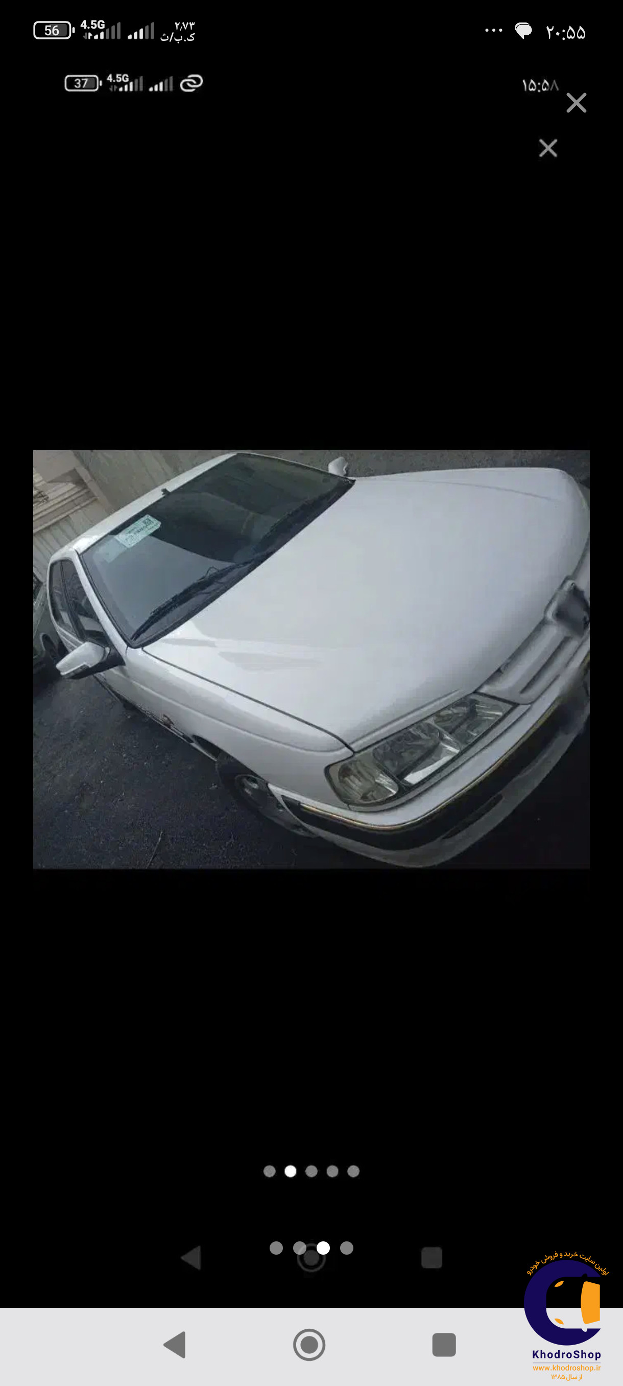 پژو پارس دوگانه سوز مدل 2018-1397