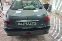 بندانگشتی نمای 5 از خرید پژو 206 SD V1 مدل 2007-1386 مدل 2007-1386 رنگ خاکستری نقدی و اقساطی در خودروشاپ