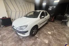 بندانگشتی نمای 2 از خرید پژو 206 SD V8 مدل 2009-1388 مدل 2009-1388 رنگ سفید نقدی و اقساطی در خودروشاپ