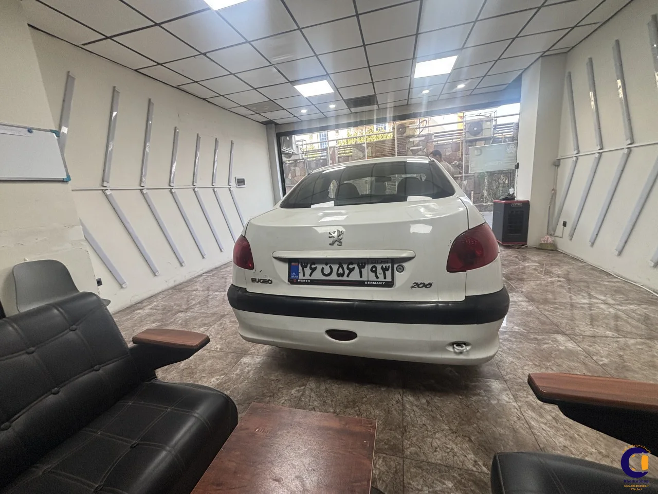نمای 6 از خرید پژو 206 SD V8 مدل 2009-1388 مدل 2009-1388 رنگ سفید نقدی و اقساطی در خودروشاپ