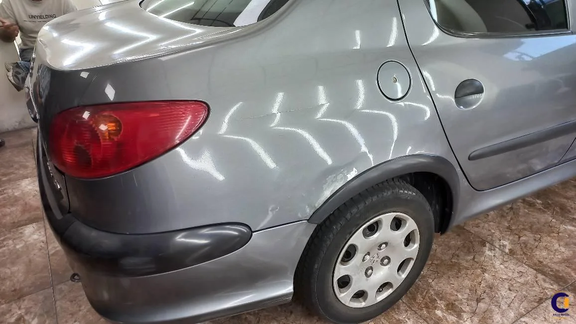 نمای 2 از خرید پژو 206 SD V8 مدل 2012-1391 مدل 2012-1391 رنگ نوک مدادی نقدی و اقساطی در خودروشاپ
