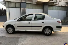 بندانگشتی نمای 2 از خرید پژو 206 SD V8 مدل 2012-1391 مدل 2012-1391 رنگ سفید نقدی و اقساطی در خودروشاپ