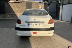 بندانگشتی نمای 4 از خرید پژو 206 SD V8 مدل 2012-1391 مدل 2012-1391 رنگ سفید نقدی و اقساطی در خودروشاپ