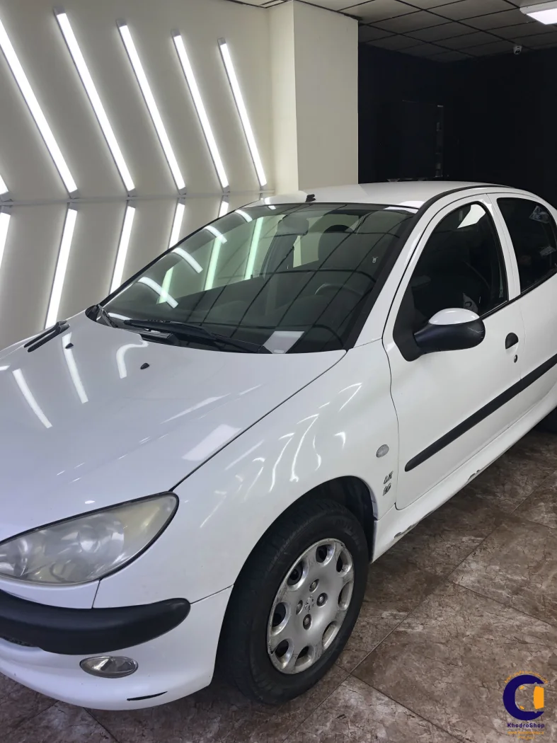 نمای 6 از خرید پژو 206 SD V8 مدل 2012-1391 مدل 2012-1391 رنگ سفید نقدی و اقساطی در خودروشاپ