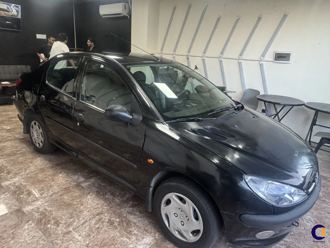 نمای 2 از خرید پژو 206 SD V8 مدل 2017-1396 مدل 2017-1396 رنگ مشکی نقدی و اقساطی در خودروشاپ