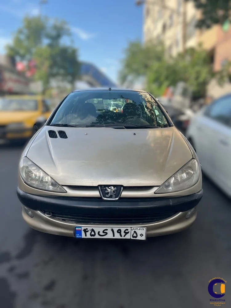 خرید پژو 206 تیپ ۲ مدل 2003-1382 مدل 2003-1382 رنگ بژ نقدی و اقساطی در خودروشاپ