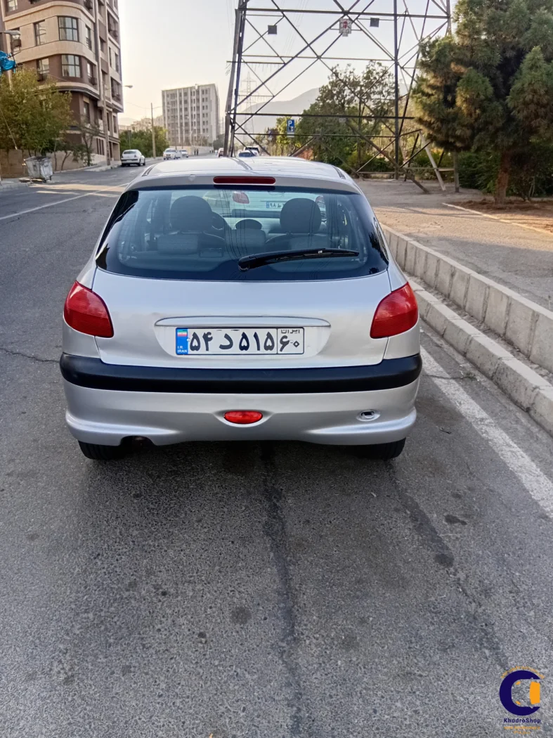 نمای 2 از خرید پژو 206 تیپ ۲ مدل 2005-1384 مدل 2005-1384 رنگ نقره ای نقدی و اقساطی در خودروشاپ نمای 2 از خرید پژو 206 تیپ ۲ مدل 2005-1384 مدل 2005-1384 رنگ نقره ای نقدی و اقساطی در خودروشاپ