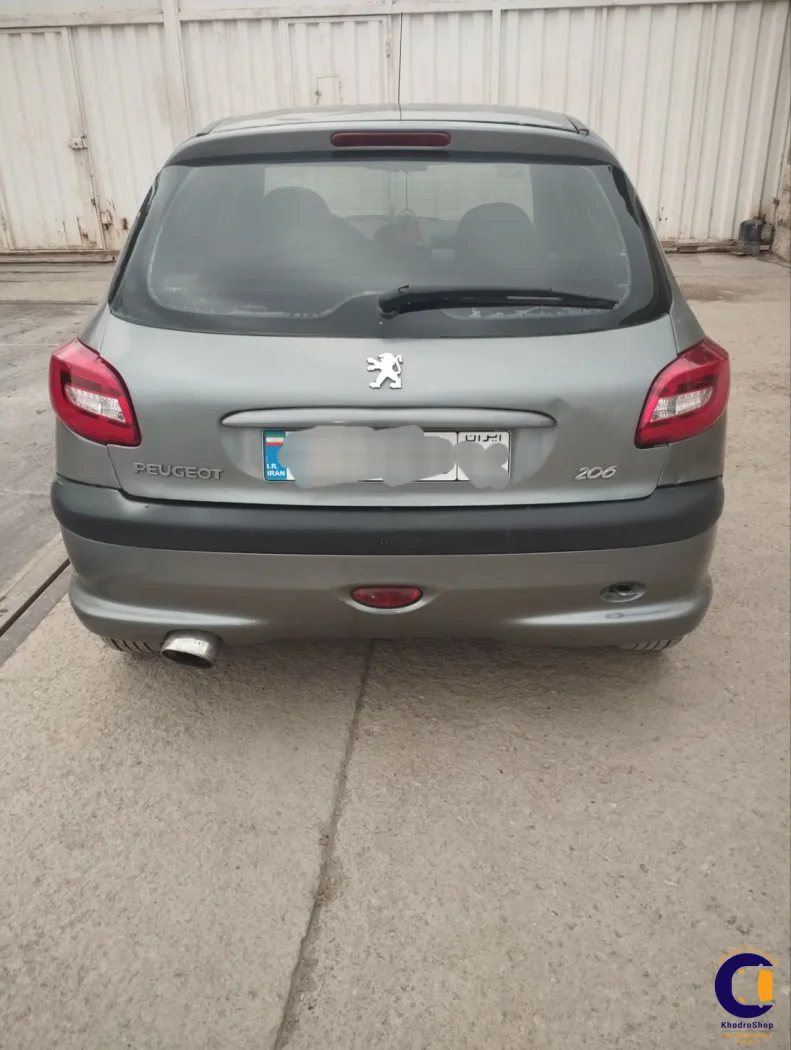 خرید پژو 206 تیپ ۲ مدل 2006-1385 مدل 2006-1385 رنگ خاکستری نقدی و اقساطی در خودروشاپ
