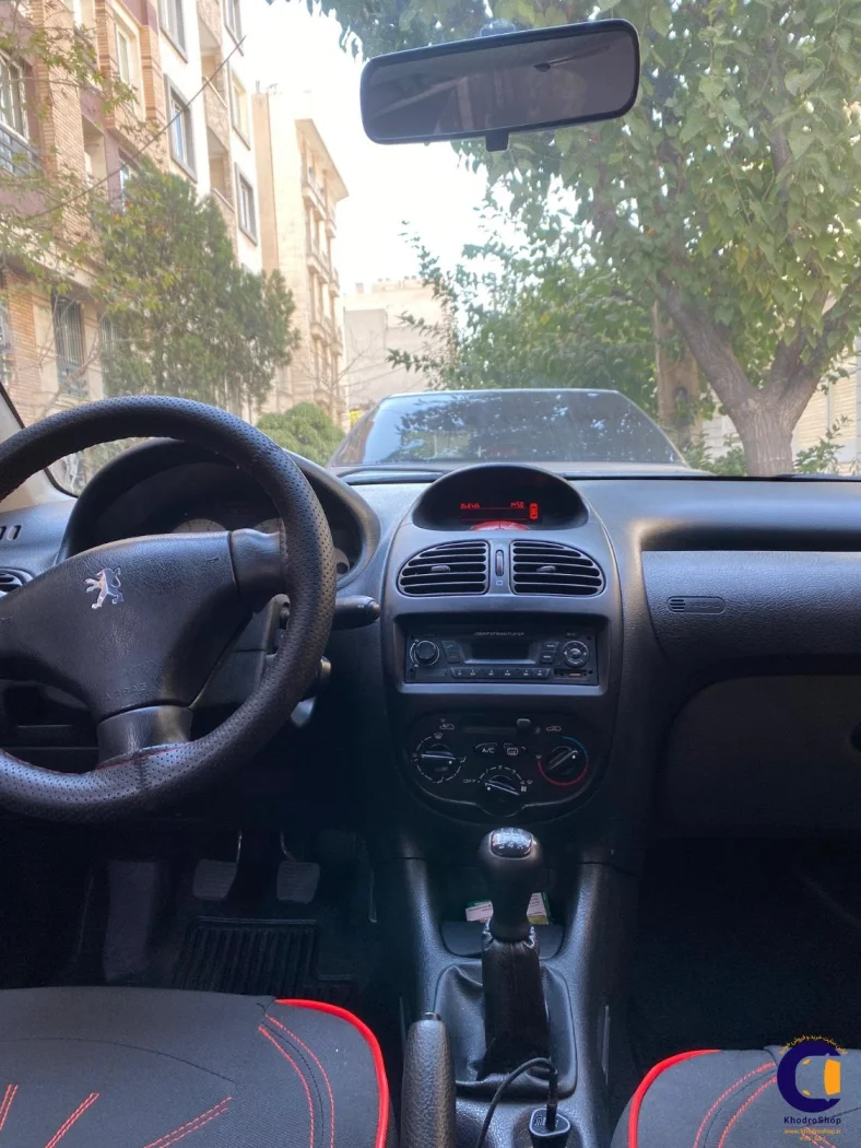 نمای 4 از خرید پژو 206 تیپ ۲ مدل 2018-1397 مدل 2018-1397 رنگ مشکی نقدی و اقساطی در خودروشاپ
