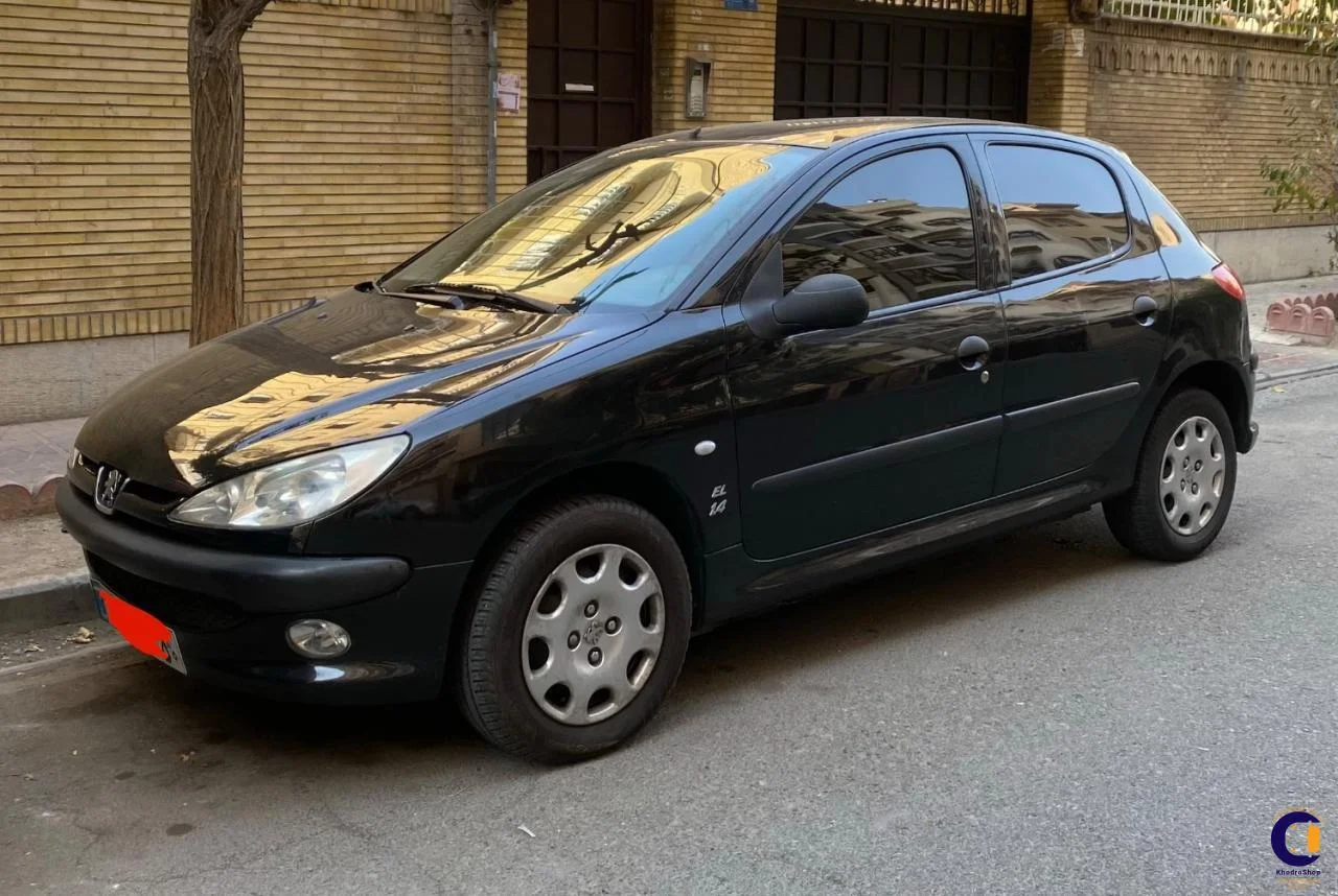 خرید پژو 206 تیپ ۲ مدل 2018-1397 مدل 2018-1397 رنگ مشکی نقدی و اقساطی در خودروشاپ