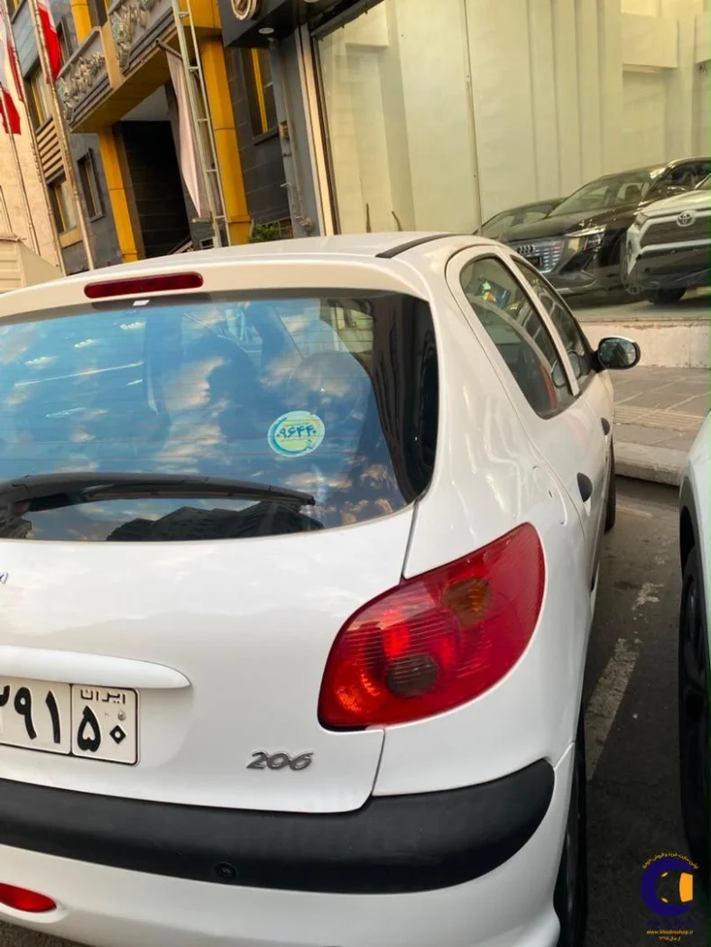نمای 2 از خرید پژو 206 تیپ ۲ مدل 2019-1398 مدل 2019-1398 رنگ سفید صدفی نقدی و اقساطی در خودروشاپ