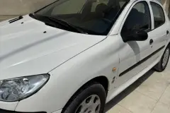 بندانگشتی نمای 2 از خرید پژو 206 تیپ ۲ مدل 2020-1399 مدل 2020-1399 رنگ سفید نقدی و اقساطی در خودروشاپ