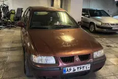 بندانگشتی نمای 2 از خرید سمند LX ساده مدل 2006-1385 مدل 2006-1385 رنگ قهوه ای نقدی و اقساطی در خودروشاپ
