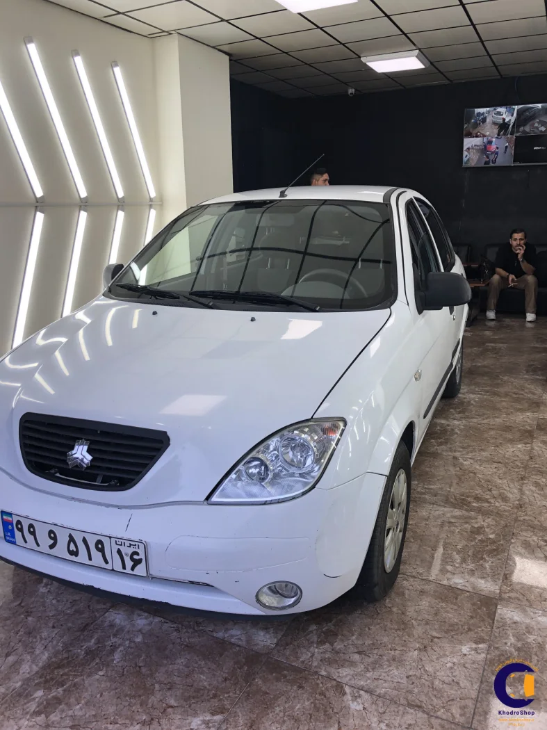 نمای 3 از خرید تیبا 2 (هاچبک) EX مدل 2021-1400 مدل 2021-1400 رنگ سفید نقدی و اقساطی در خودروشاپ