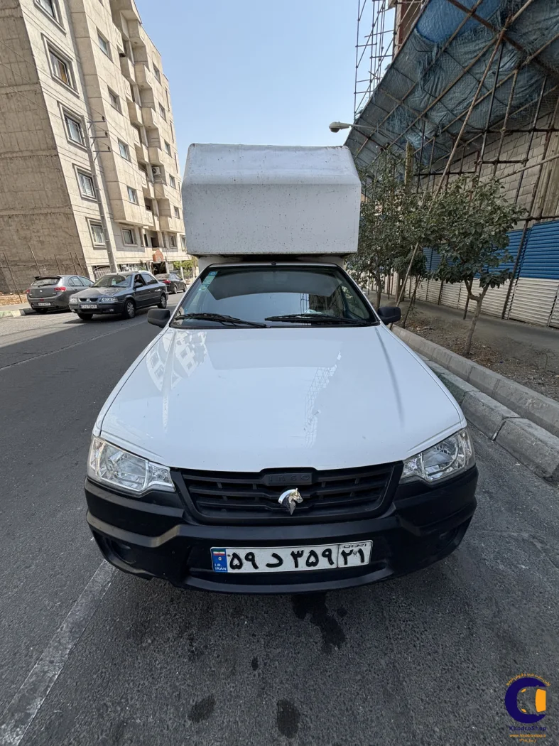 نمای 3 از خرید وانت آریسان 2 دوگانه سوز مدل 2025-1404 مدل 2025-1404 رنگ سفید نقدی و اقساطی در خودروشاپ