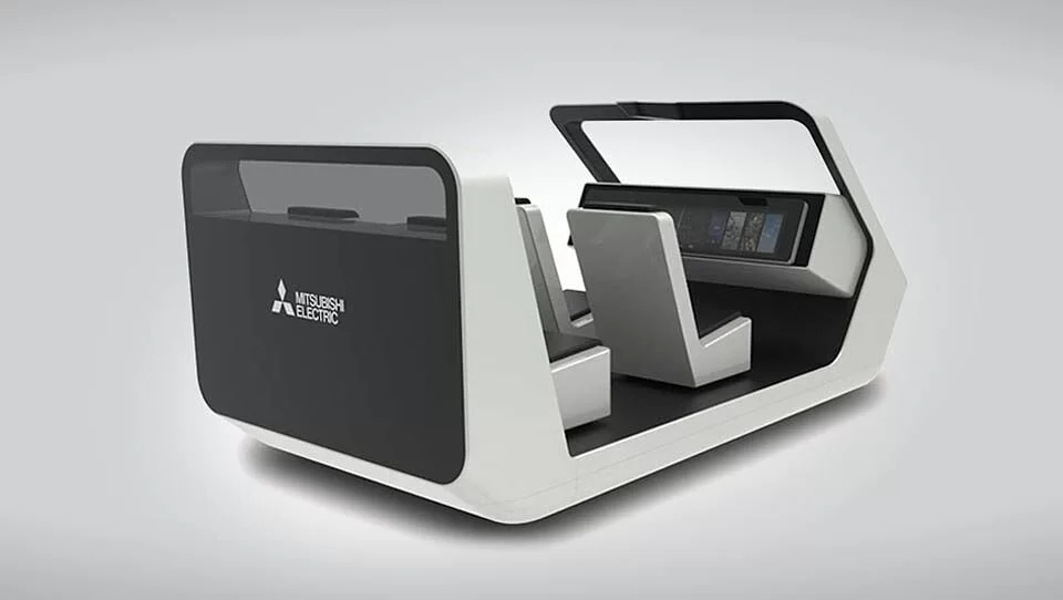 طرح میتسوبیشی برای کابین خودروهای آینده