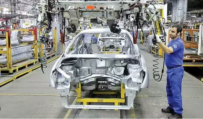 آمار تولید پارس خودرو در سال 1404