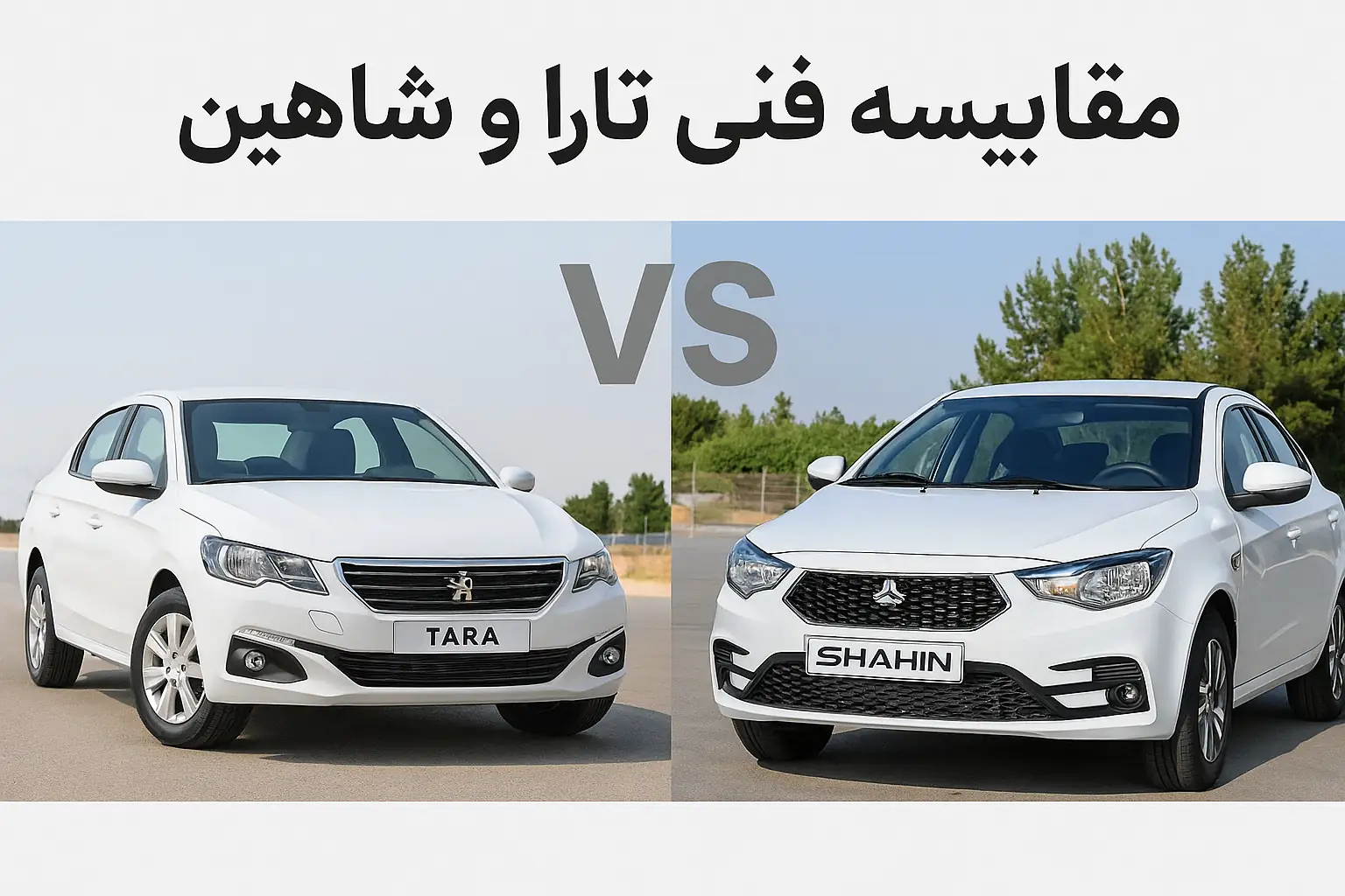 «مقایسه تارا و شاهین»