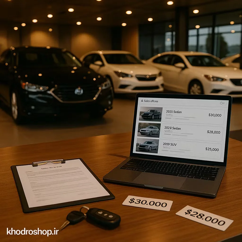 صفر تا صد فروش خودرو در کوتاهترین زمان | قیمتگذاری، آگهینویسی و عقد قرارداد امن با خودروشاپ