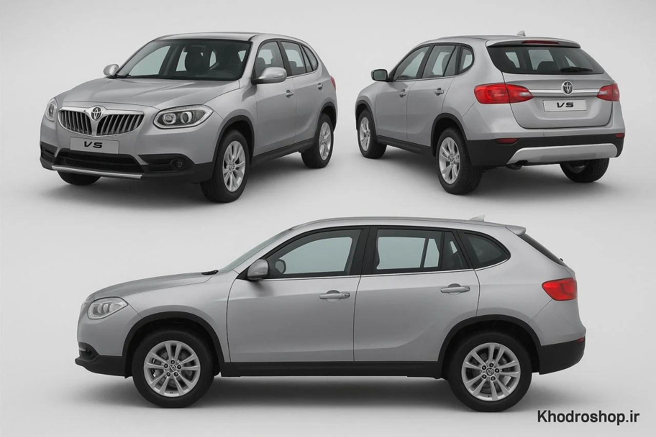 طراحی ظاهری و بدنه برلیانس V5 مدل 2016 (1395)