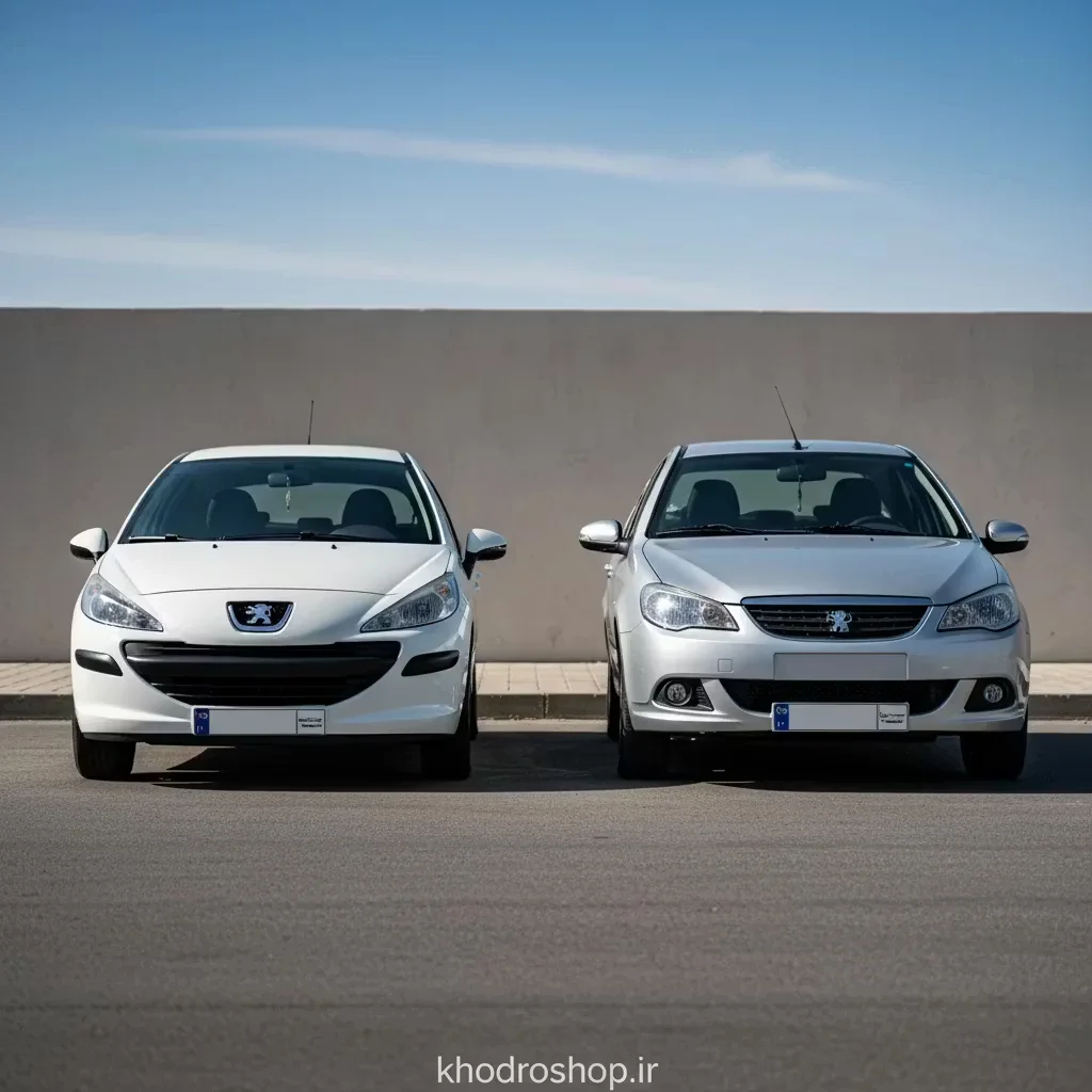 مقایسه ارزش خرید پژو 207i و دنا پلاس