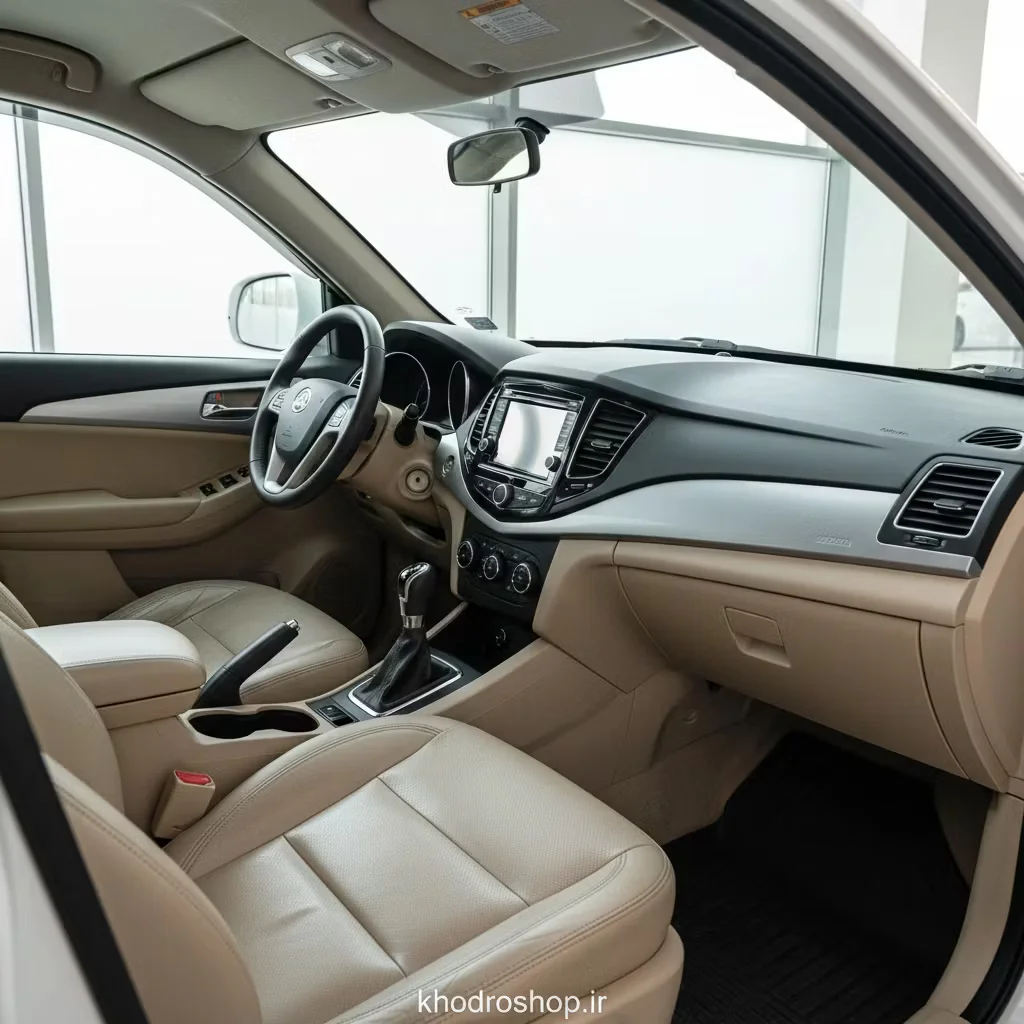 نمای داخلی خودرو لیفان X60 دندهای