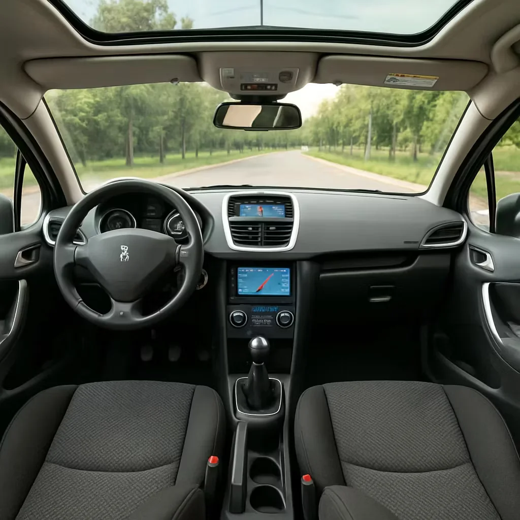 کابین پژو 207i پانوراما دنده‌ای با امکانات مدرن