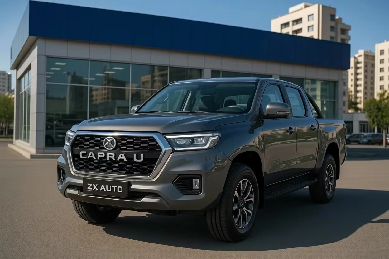 همین امروز آغاز فروش کاپرا U اتومات دوکابین در ایران | شوک قیمتی به بازار پیکاپ‌ها