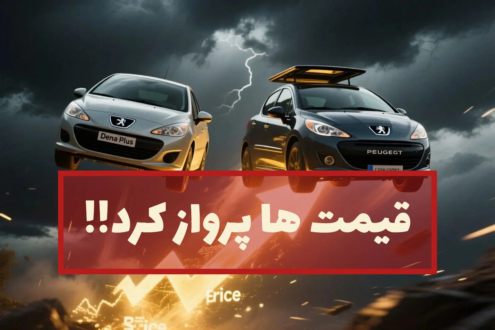 دنا پلاس پرواز کرد! جهش دوباره قیمت دنا و پژو ۲۰۷ در بازار امروز (۲۶ مهر ۱۴۰۴)