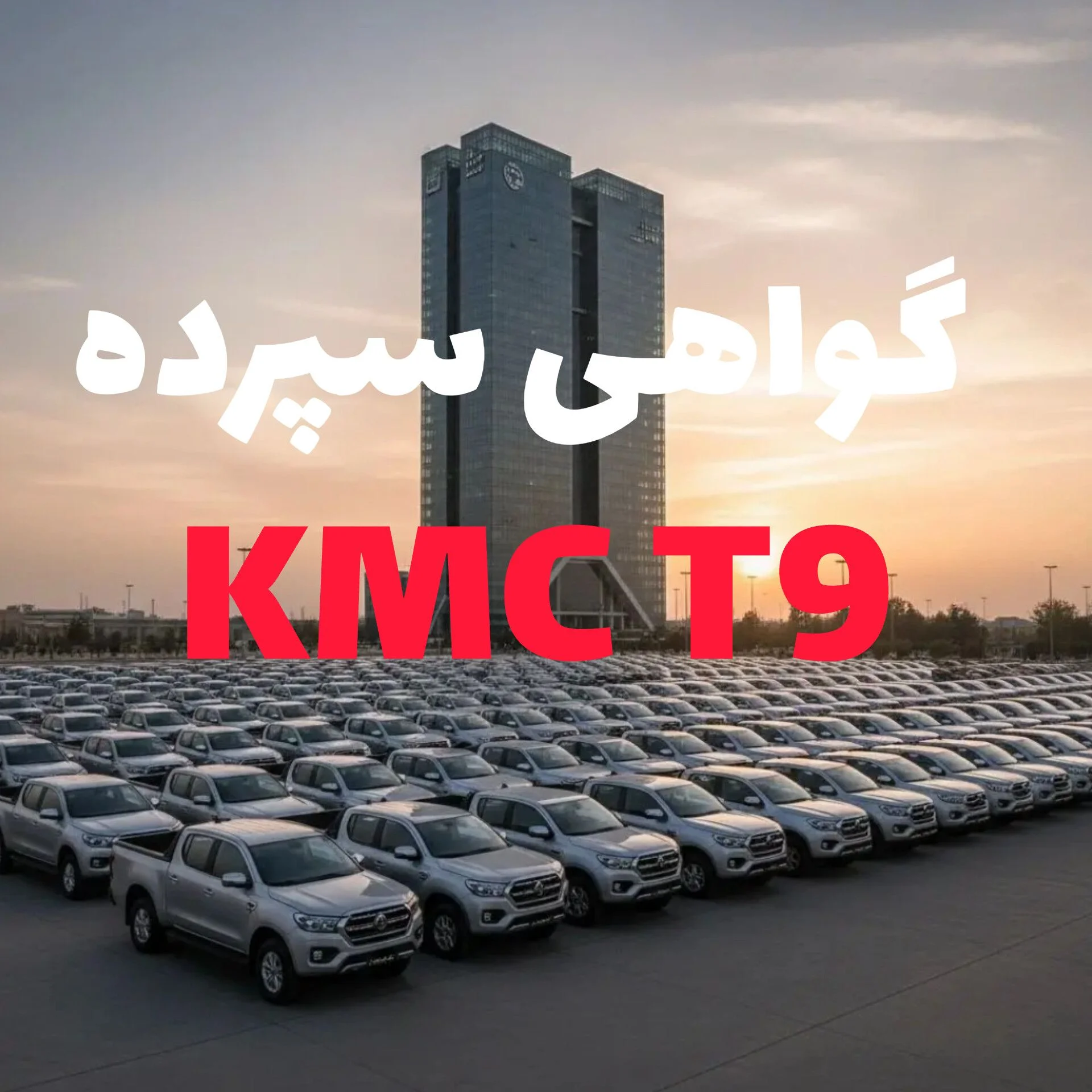 آغاز فصل جدید بازار خودرو؛ عرضه گواهی سپرده KMC T9 در بورس کالا با نگاهی نو از کرمان موتور